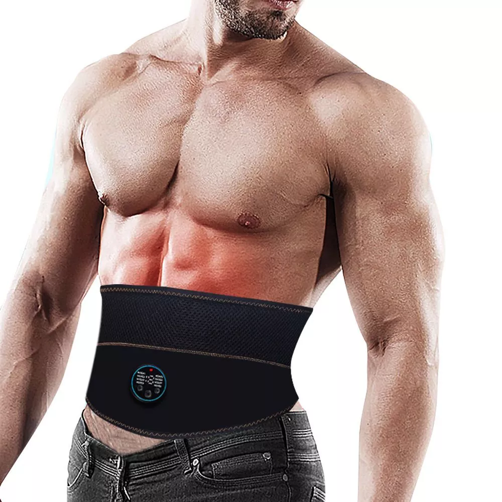 Cinturón de soporte lumbar reforzado con doble tracción en la parte inferior de la espalda