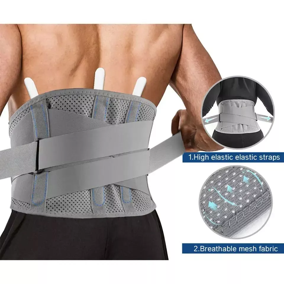 Cinturón de soporte de cintura de neopreno extraíble